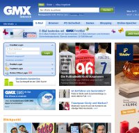 www.gmx.at screenshot