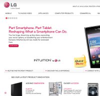 www.lg.com screenshot