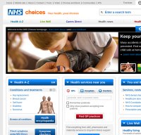 www.nhs.uk screenshot