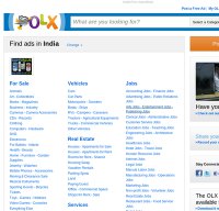 www.olx.in screenshot