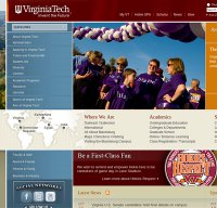 www.vt.edu screenshot