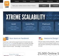 x-cart.com screenshot