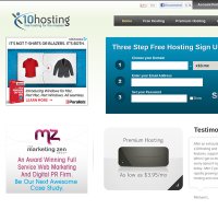 x10hosting.com screenshot