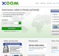 xoom.com screenshot