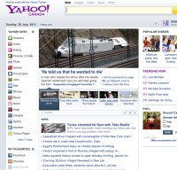 yahoo.ca screenshot