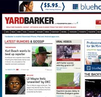 yardbarker.com screenshot