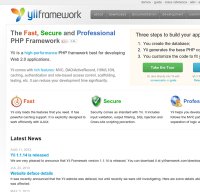 yiiframework.com screenshot