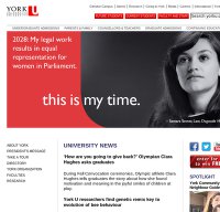 yorku.ca screenshot