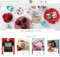zazzle.co.uk screenshot