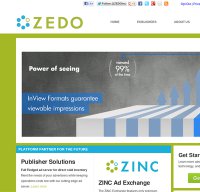 zedo.com screenshot