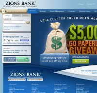 zionsbank.com screenshot