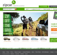 zipcar.com screenshot