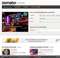 zomato.com screenshot