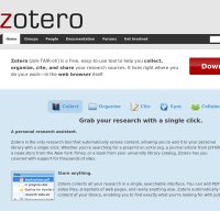 zotero.org screenshot