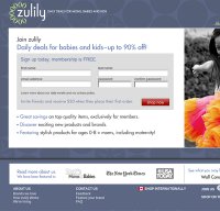 zulily.com screenshot