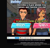 zwinky.com screenshot